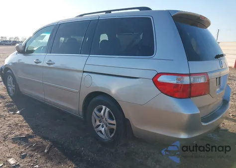 2005 Honda Odyssey Ex-L из США, поврежденный, VIN 5FNRL38635B025931